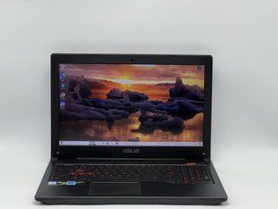 Ноутбук Asus FX503VM-EH73 / 15 IPS 60Гц 1920x1080 / i7-7700HQ / RAM 16 GB / SSD 120 GB / HDD 1000 GB / NVIDIA GeForce GTX 1060 / Клас A- / БУ SSFX503VMH73I7106012016IAM фото від Pixel
