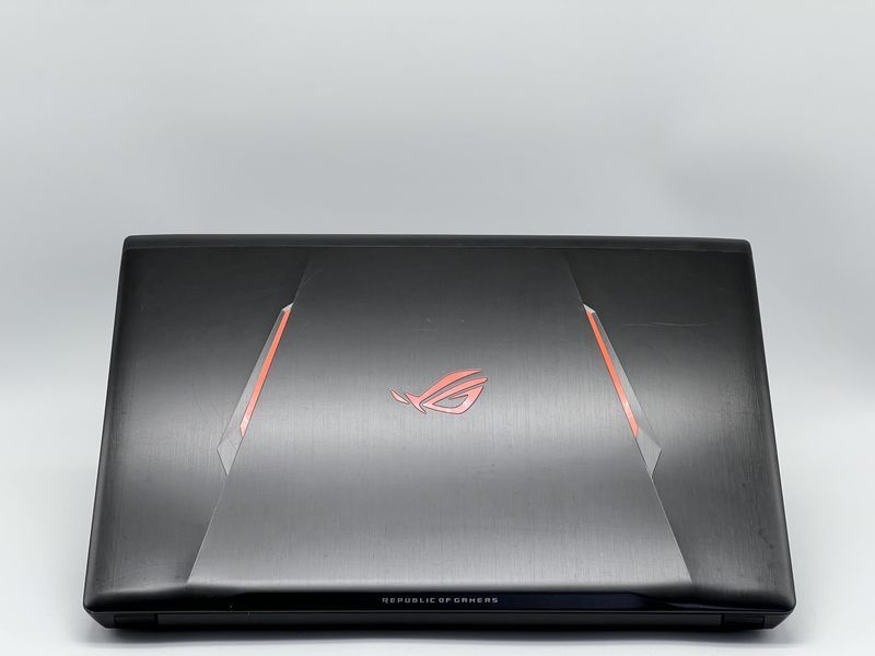 Ноутбук Asus ROG Strix GL753VE / 17 IPS 60Гц 1920x1080 / i7-7700HQ / RAM 32 GB / SSD 960 GB / NVIDIA GeForce GTX 1050 Ti / Клас A- / БУ SSRGSTRXGL753VI7105096032IAM фото від Pixel