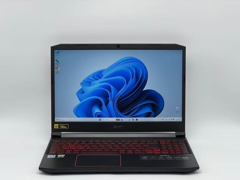 Ноутбук Acer Nitro AN515-55-53E5 / 15 IPS 144Гц 1920x1080 / i5-10300H / RAM 16 GB / SSD 960 GB / NVIDIA GeForce RTX 3050 / Клас A- / БУ CRNTRN51555535I5305096016IAM фото від Pixel