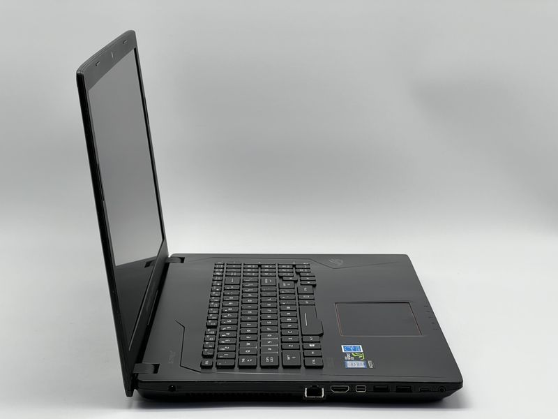 Ноутбук Asus ROG Strix GL753VE / 17 IPS 60Гц 1920x1080 / i7-7700HQ / RAM 32 GB / SSD 960 GB / NVIDIA GeForce GTX 1050 Ti / Клас A- / БУ SSRGSTRXGL753VI7105096032IAM фото від Pixel