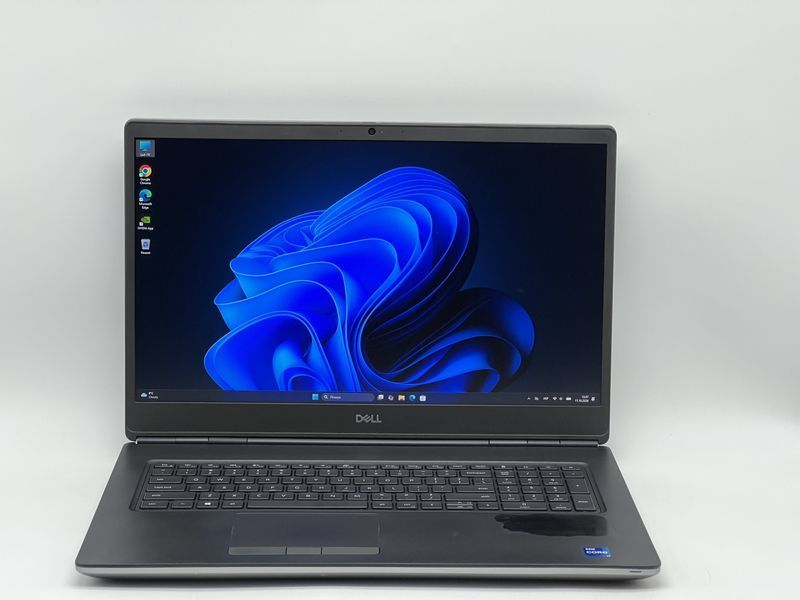 Ноутбук Dell Precision 7760 / 17 IPS 60Гц 1920x1080 / i7-11800H / RAM 16 GB / SSD 960 GB / NVIDIA RTX A4000 / Клас B / БУ DLLPRCSN7760I7400096016IB фото від Pixel