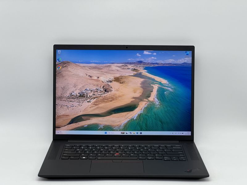 Ноутбук Lenovo ThinkPad P1 Gen 4 / 16 IPS 60Гц 2560x1600 / i7-11850H / RAM 16 GB / SSD 960 GB / NVIDIA GeForce RTX 3080 / Клас A- / БУ LNVTHNKPDP1GN4I7308096016IAMU фото від Pixel