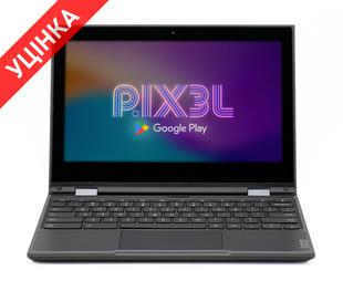 Ноутбук Lenovo 300e Chromebook 2nd Gen 2 in 1 / 11 IPS 60Гц 1366x768 / Intel Celeron N4100 / RAM 8 GB / SSD 32 GB / Intel UHD Graphics 600 / Клас A- / БУ LNV300CHRMBK2NDGN2N1IC328IAMU фото від Pixel