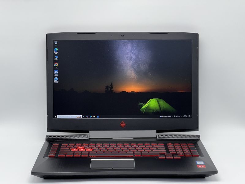 Ноутбук HP Omen 17-AN012DX / 17 IPS 60Гц 1920x1080 / i7-7700HQ / RAM 16 GB / SSD 480 GB / AMD Radeon RX 580 / Клас A- / БУ HPMN17N012DXI758048016IAM фото від Pixel