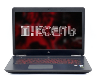 БУ ноутбук HP Omen 17-w151nr / 17 IPS 60Гц 1920x1080 / i7-6700HQ / RAM 16 GB / SSD 480 GB / NVIDIA GeForce GTX 1070 / Клас B HPMN17W151NRI7107048016IB фото від Pixel