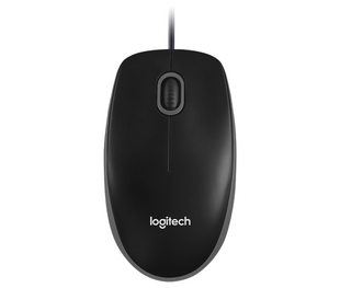 Дротова мишка Logitech B100 Чорна LGTCHB100 фото від Pixel