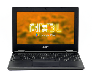 Ноутбук Acer ChromeBook C721-25AS / 11 IPS 60Гц 1366x768 / AMD A4-9120C / RAM 4 GB / SSD 32 GB / AMD Radeon R4 Graphics / БУ CRCHRMBKC72125SA324I фото від Pixel