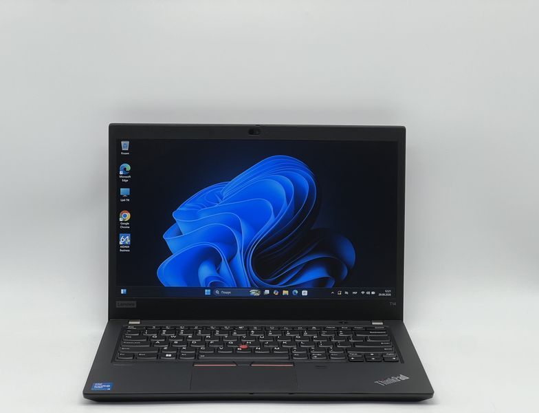 Ноутбук Lenovo ThinkPad T14 Gen 2 / 14 IPS 60Гц 1920x1080 / i5-1145G7 / RAM 16 GB / SSD 240 GB / Intel Iris Xe Graphics / Клас B / БУ LNVTHNKPDT14GN2I524016IB фото від Pixel