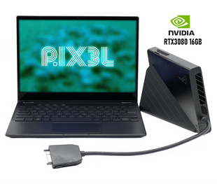 Трансформер Asus Rog Flow X13 GV301QH-XS98-B / 13 IPS 60Гц 3840x2400 Touch / AMD Ryzen 9 5980HS / RAM 32 GB / SSD 960 GB / NVIDIA GeForce GTX 1650 Max-Q / Клас A- / БУ SSRGFLWX13GV301QHXS98BA165096032IAM фото від Pixel