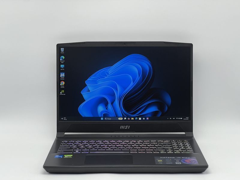 Ноутбук MSI Katana 15 B12VFK-265US / 15 IPS 144Гц 1920x1080 / i7-12650H / RAM 16 GB / SSD 960 GB / NVIDIA GeForce RTX 4060 / Клас A- / БУ MSKTN15B12VFK265SI7406096016IAM фото від Pixel