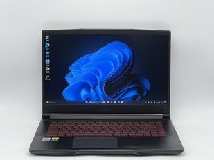 Ноутбук MSI GF63 Thin 10UC-440US / 15 IPS 144Гц 1920x1080 / i5-10500H / RAM 16 GB / SSD 480 GB / NVIDIA GeForce RTX 3050 / Клас A- / БУ MSGF63THN10C440SI5305048016IAM фото від Pixel