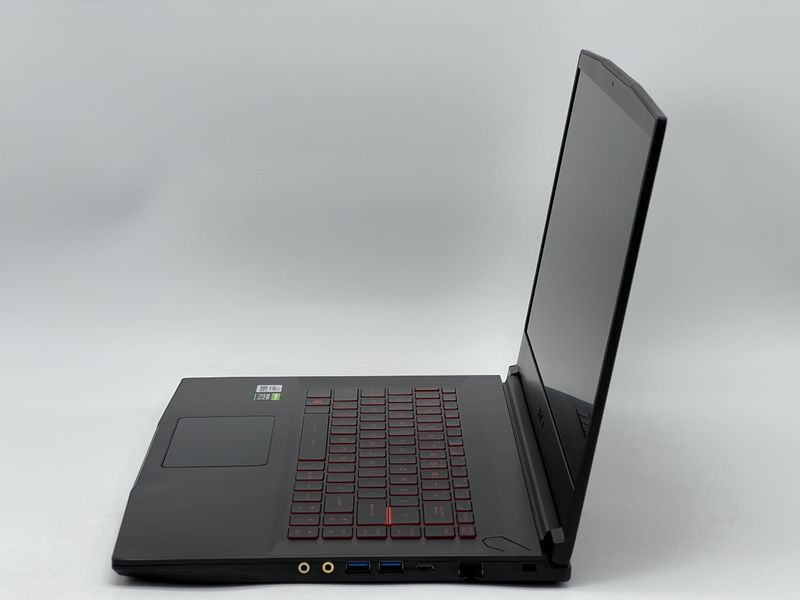 Ноутбук MSI GF63 Thin 10UC-440US / 15 IPS 144Гц 1920x1080 / i5-10500H / RAM 16 GB / SSD 480 GB / NVIDIA GeForce RTX 3050 / Клас A- / БУ MSGF63THN10C440SI5305048016IAM фото від Pixel